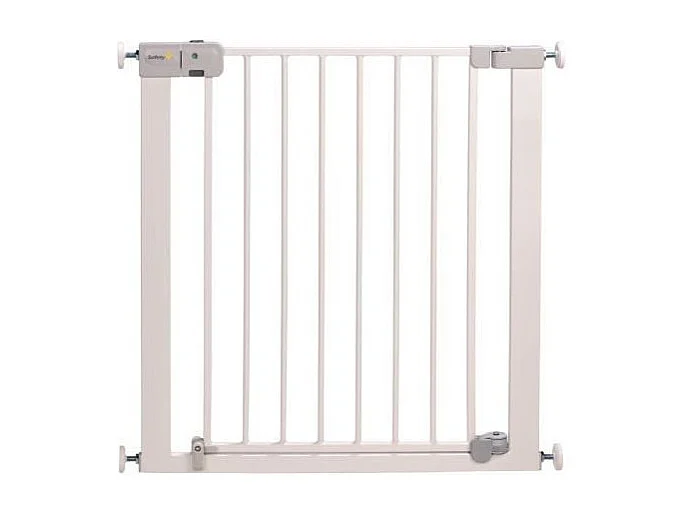 Barrière de sécurité Safety 1st Auto-Close métal 73–80 cm, Blanc