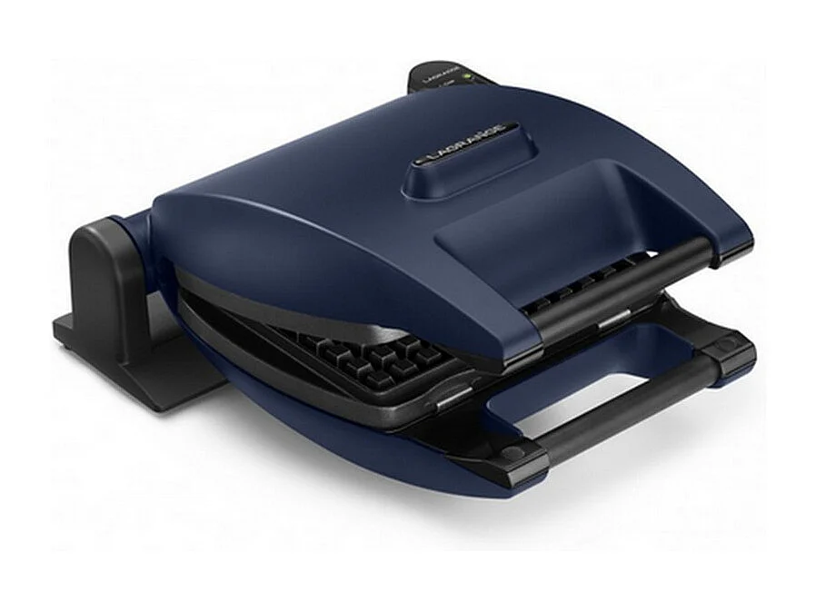 Gofrownica LAGRANGE Premium 1200W Niebieska z 3 Nieprzywierającymi Płytami do Gofrów, Wafli i Croque-Monsieur