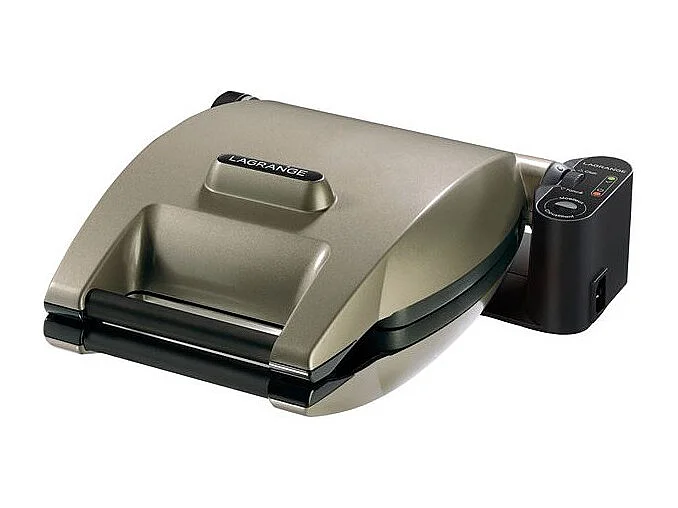 Odwracana gofrownica Lagrange 1200W taupe z powłoką nieprzywierającą, odłączanym kablem i płytami nadającymi się do zmywarki