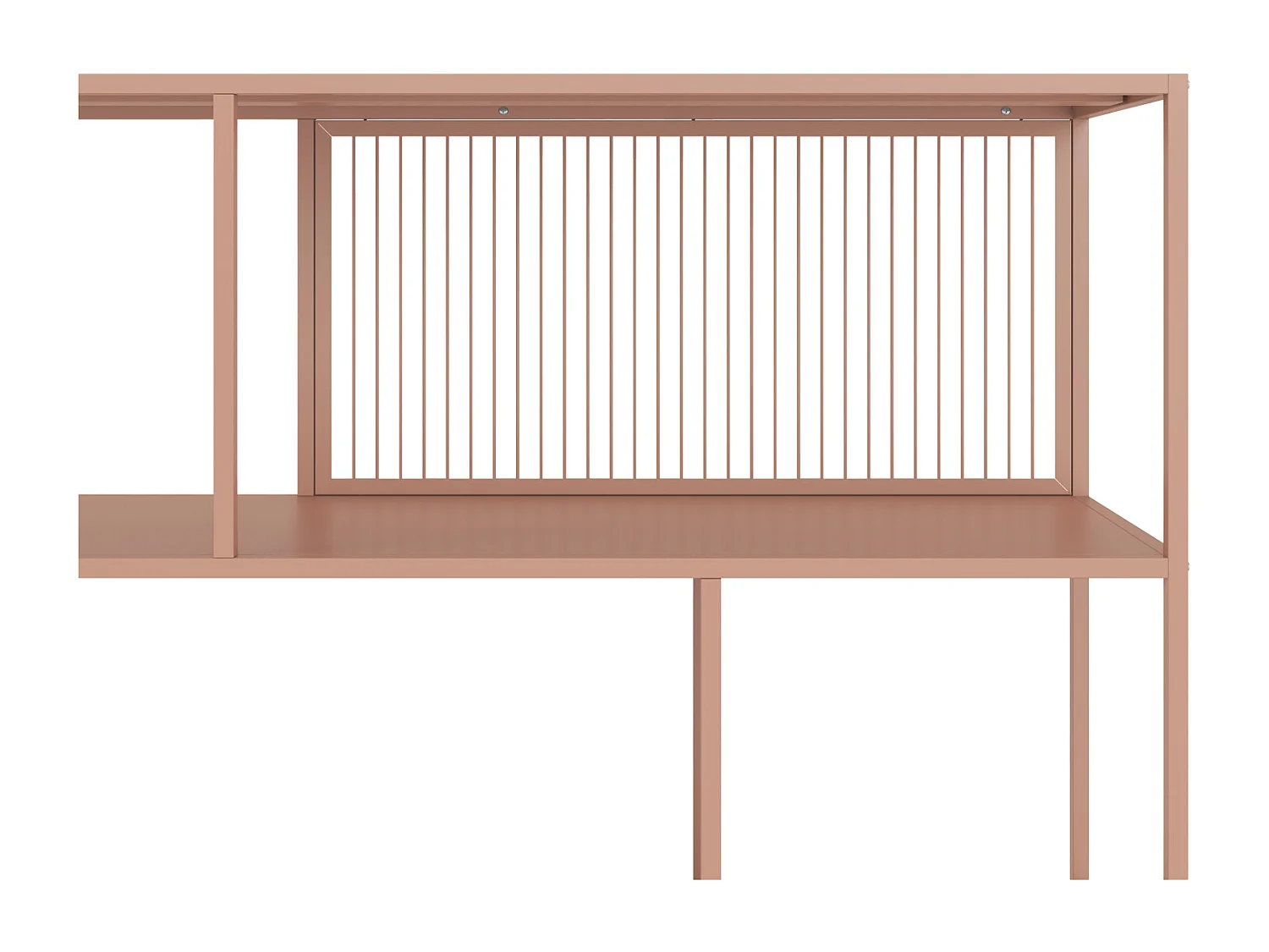 Étagère en métal vieux rose EMILIA - HAPPY GARDEN