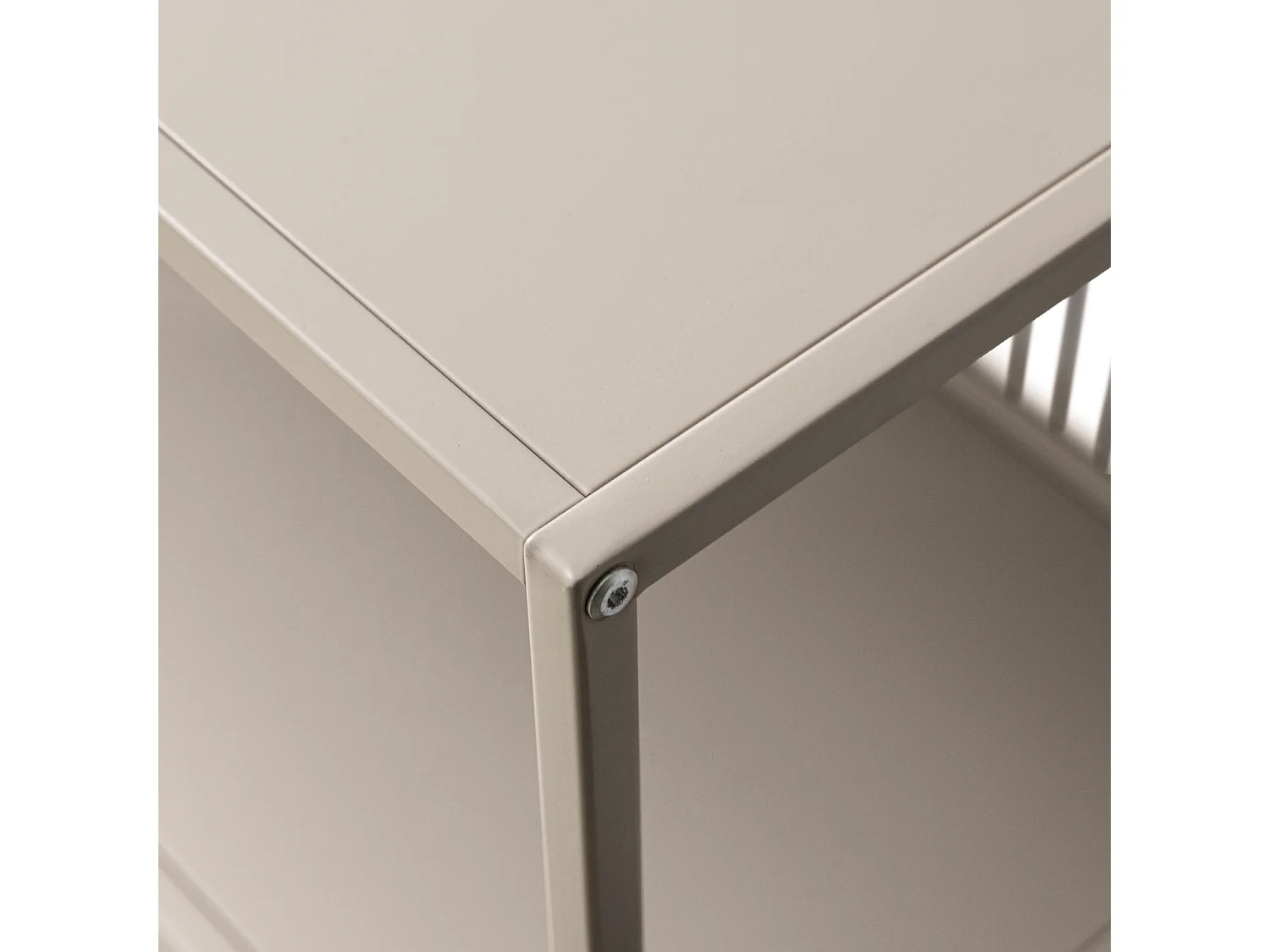 Étagère en métal taupe EMILIA - HAPPY GARDEN