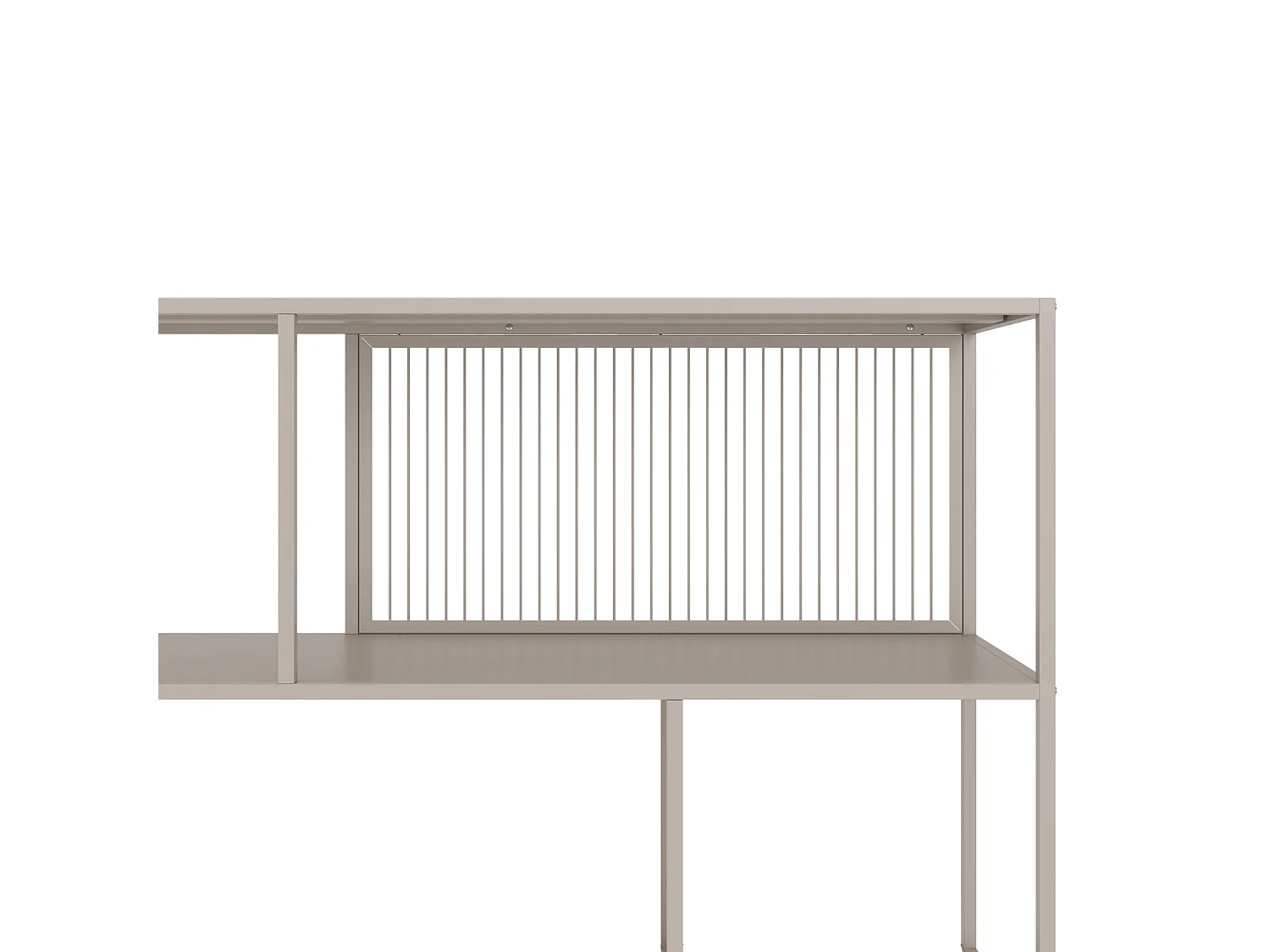 Étagère en métal taupe EMILIA - HAPPY GARDEN