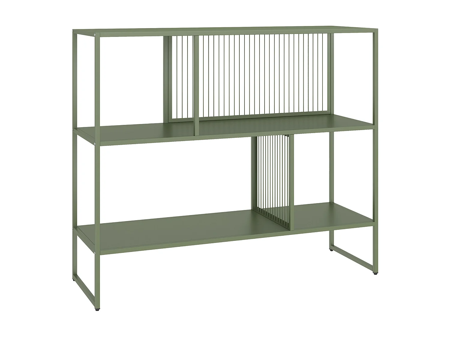 Étagère en métal vert kaki EMILIA - HAPPY GARDEN