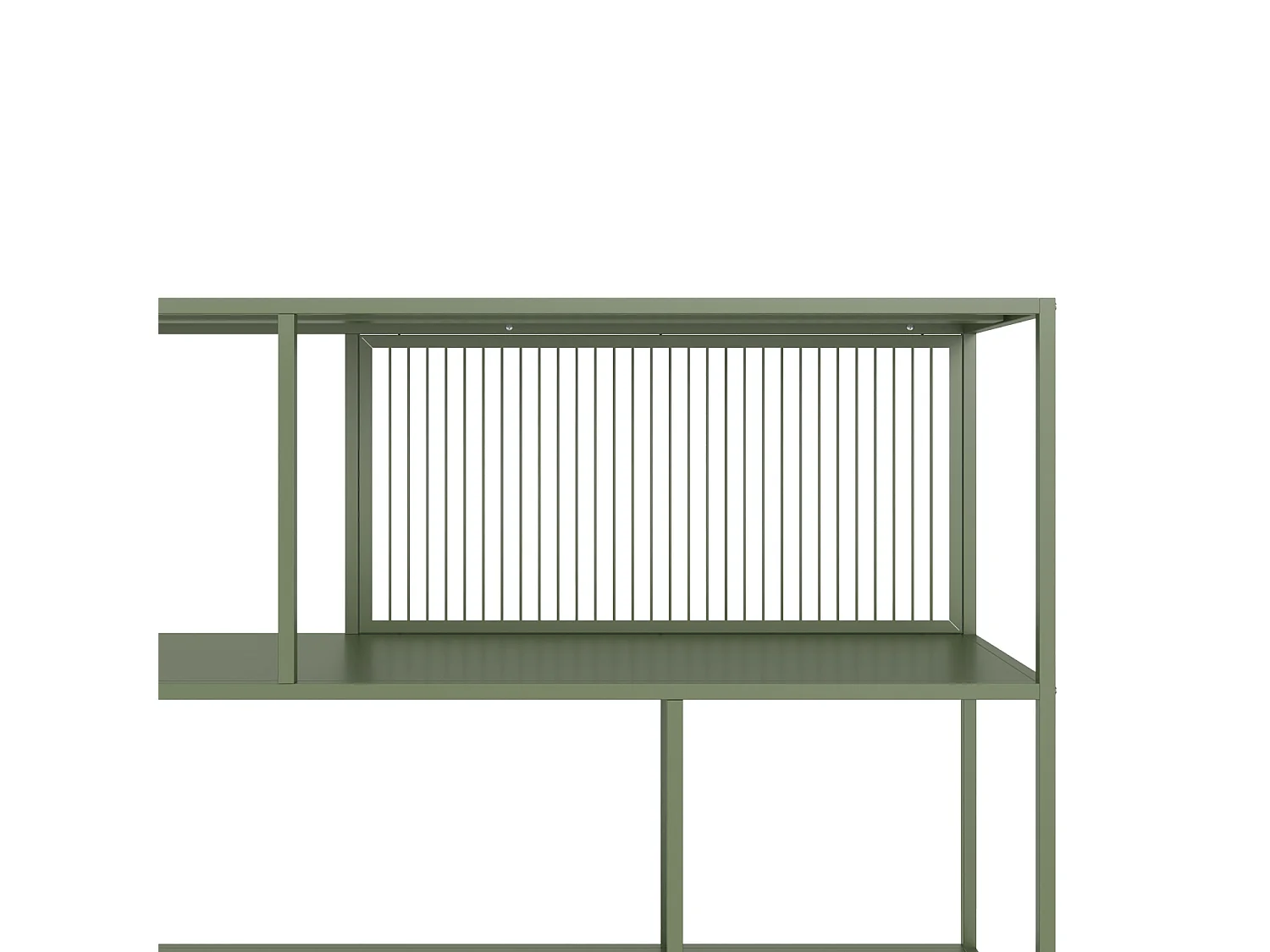 Étagère en métal vert kaki EMILIA - HAPPY GARDEN