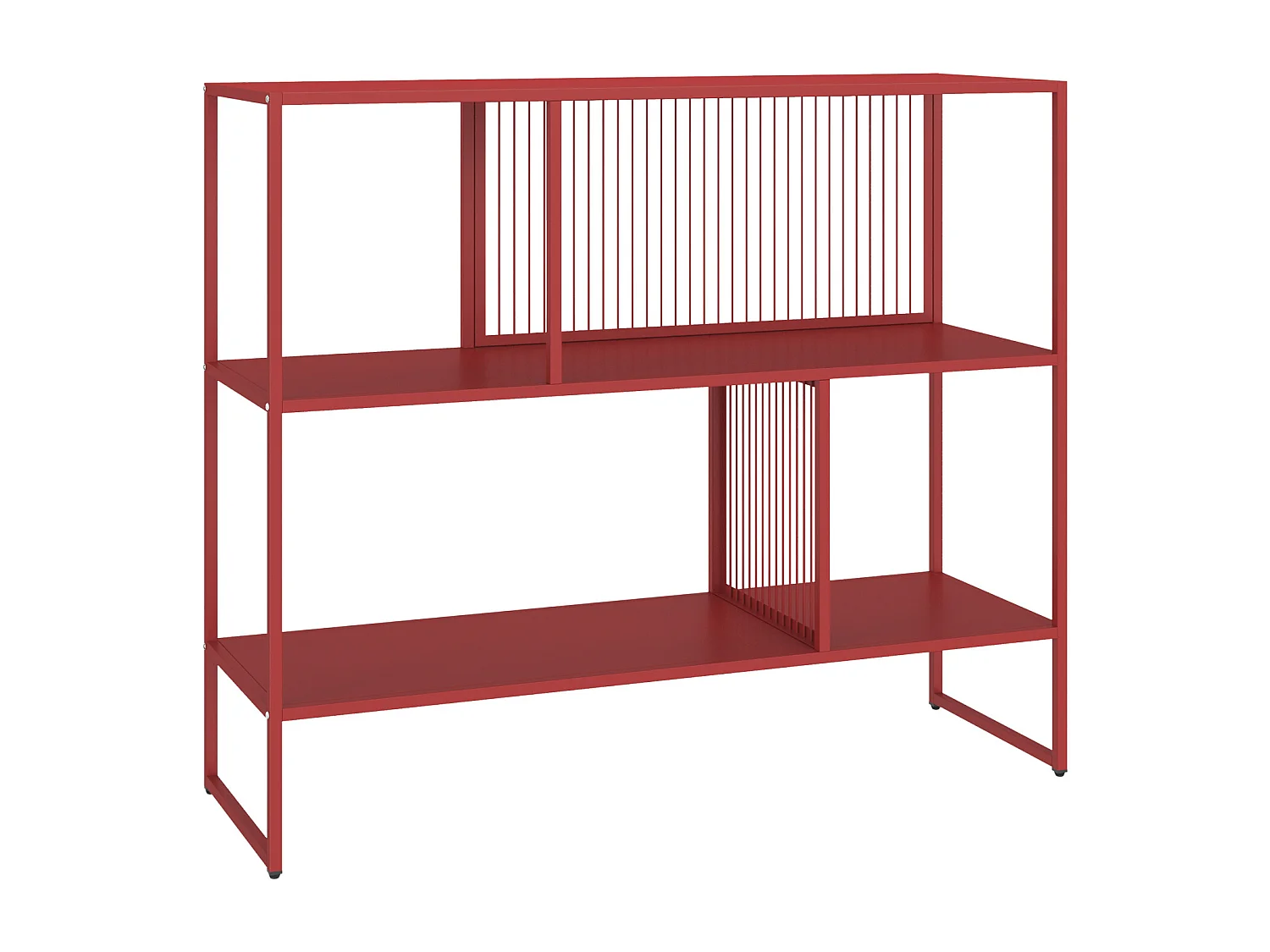 Étagère en métal rouge carmin EMILIA - HAPPY GARDEN