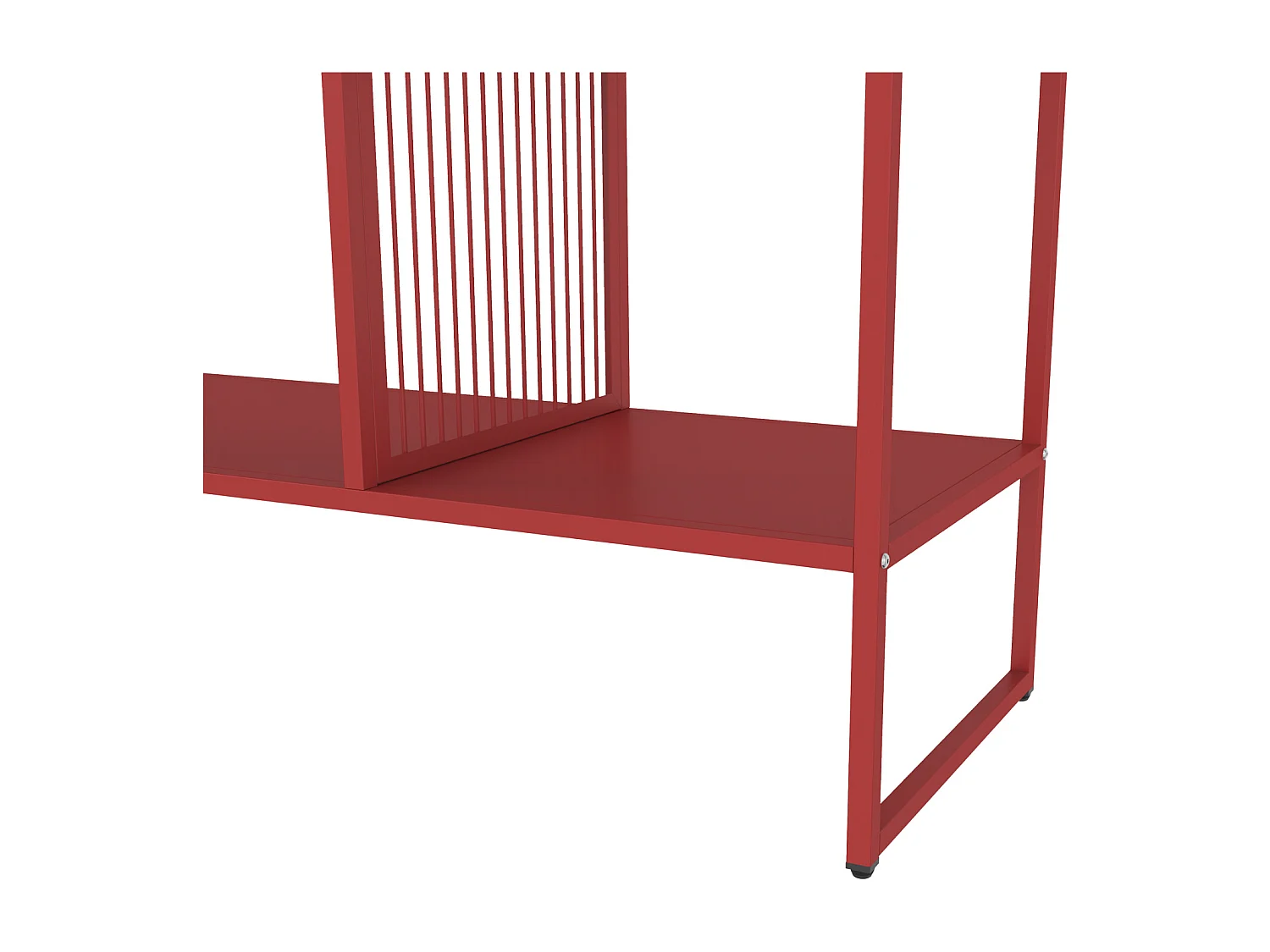 Étagère en métal rouge carmin EMILIA - HAPPY GARDEN