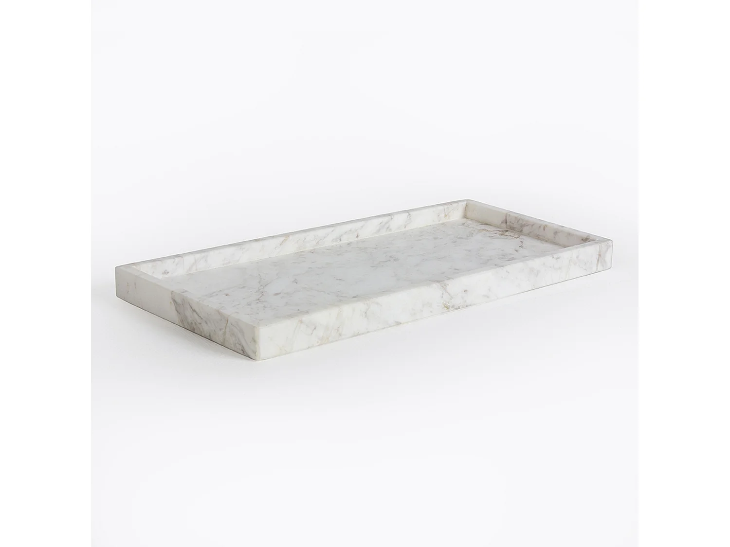 Plateau en marbre blanc véritable - Marbre - Bath Bazaar - BATHBAZAAR