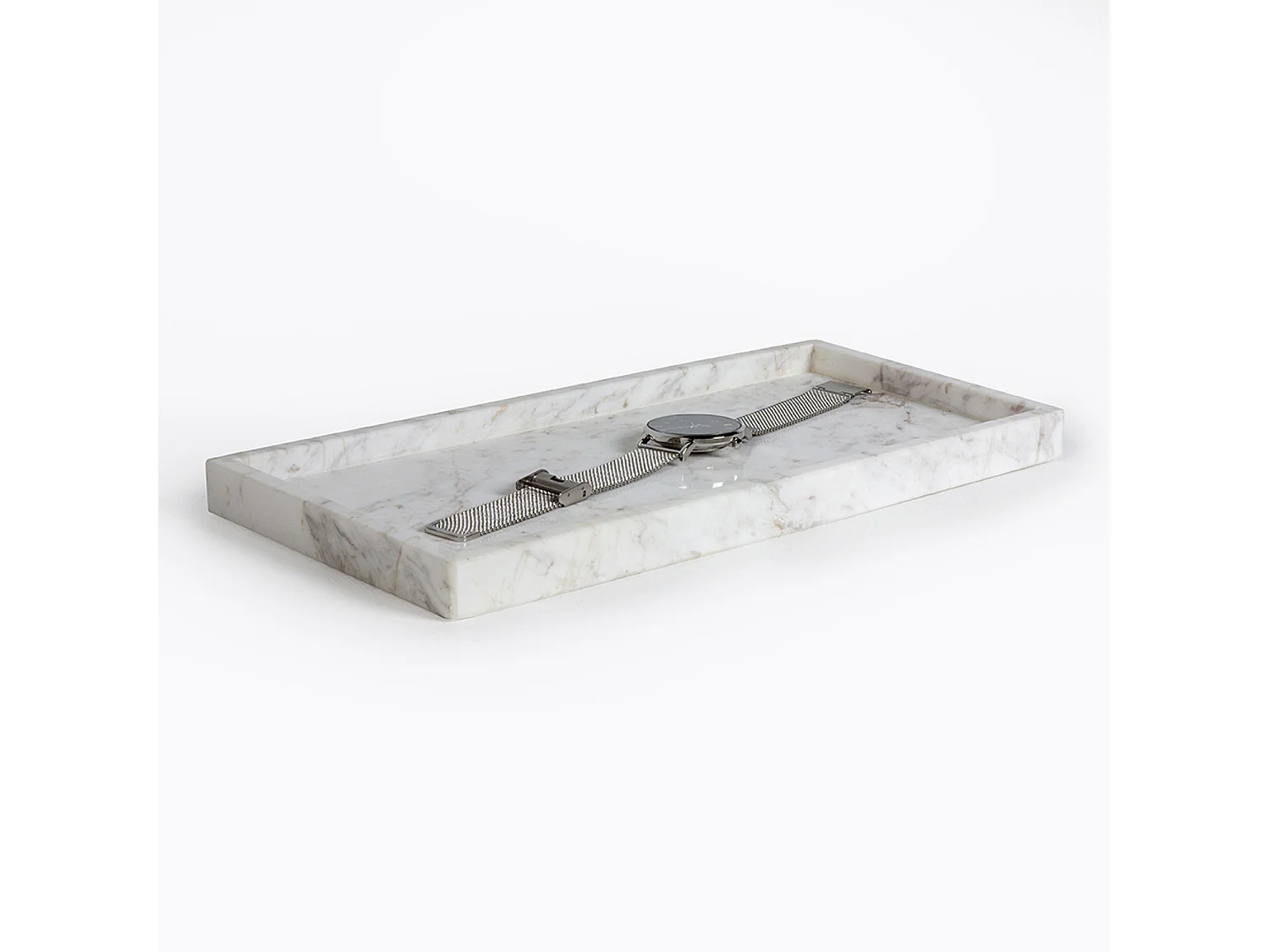 Plateau en marbre blanc véritable - Marbre - Bath Bazaar - BATHBAZAAR