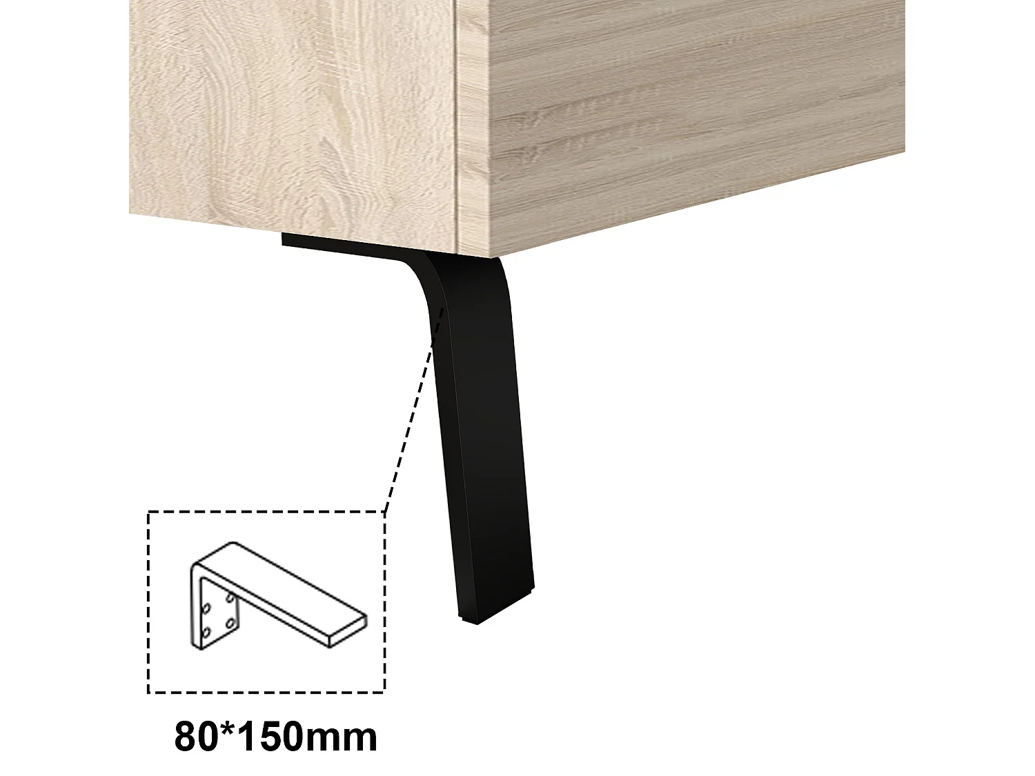 Meuble de salle de bain avec vasque, 60cm, 3 tiroirs avec fermeture amortie + miroir LED, meuble chêne