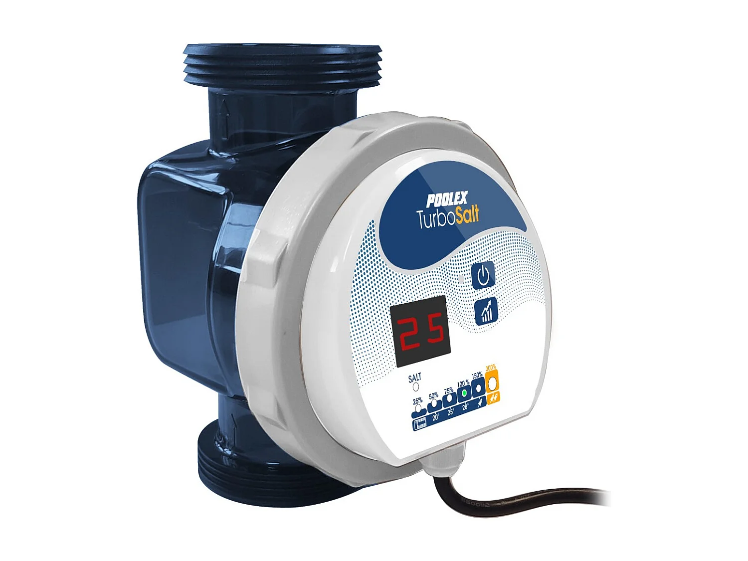 Électrolyseur Compact pour Piscine - Tout Type de Filtration - Traitement Naturel - Modèle 100 pour Piscine 10m3