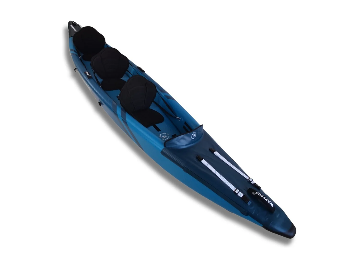 KAYAK GONFLABLE WATTSUP TORPEDO 3 PLACES HAUTE PRESSION