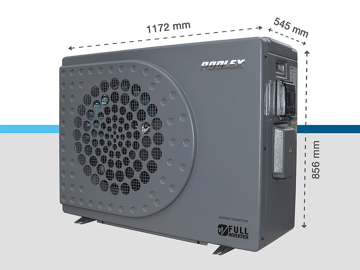 Pompe à chaleur 11,90 kW Jetline Selection Full Inverter Wifi 125 - Poolex