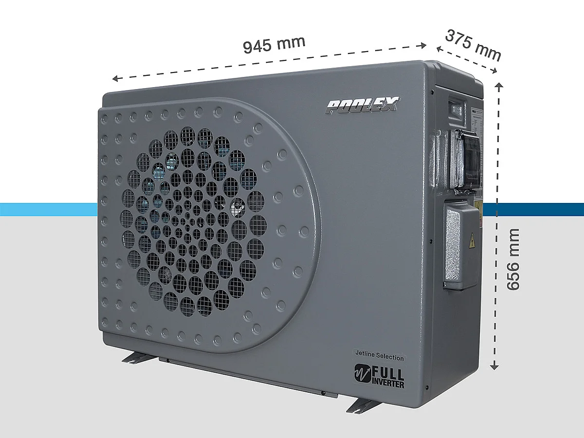 Pompe à chaleur 20,10 kW Jetline Selection Full Inverter Wifi 210 - Poolex