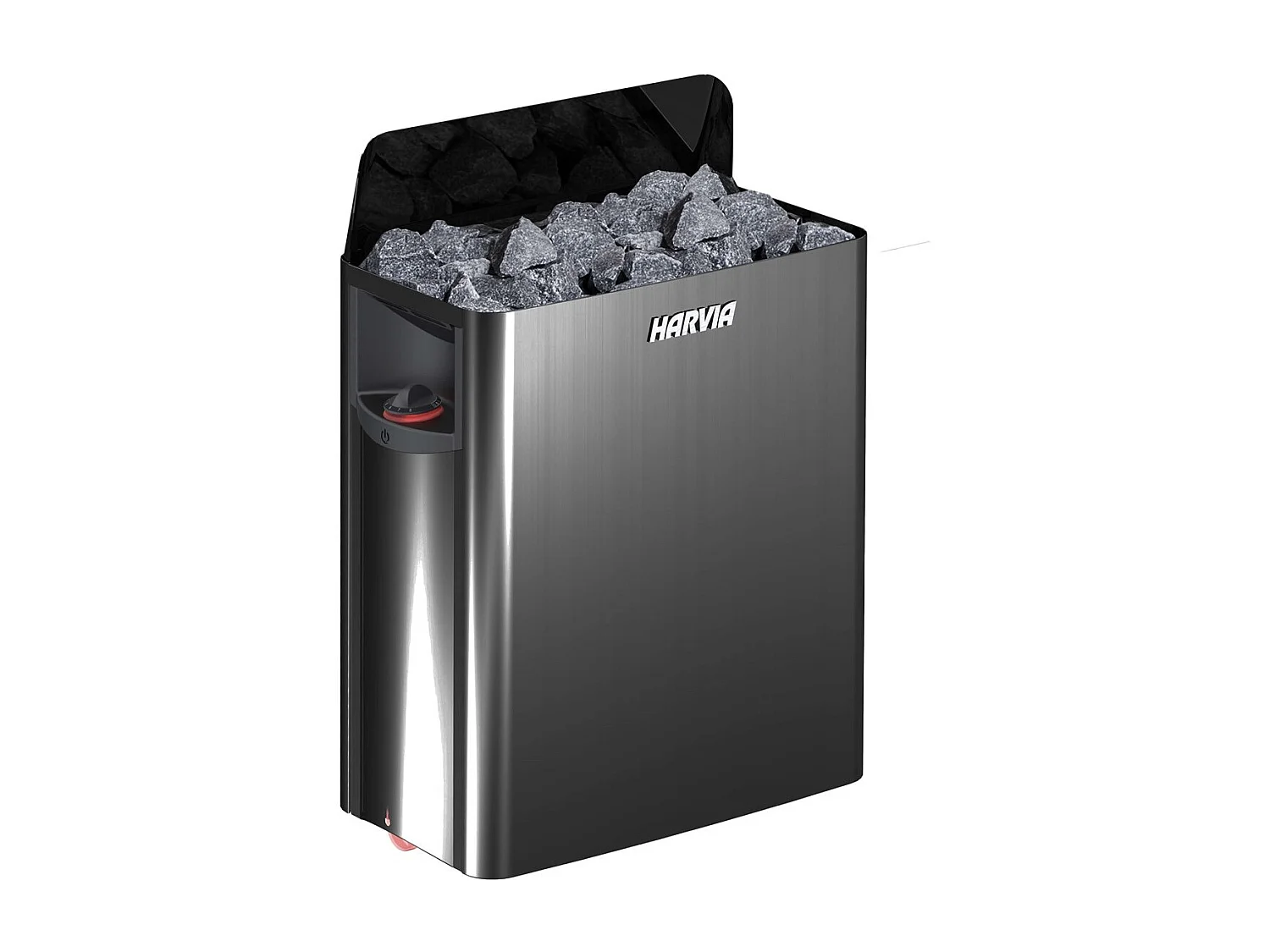 Poêle pour sauna 8 kW Harvia The Wall Black Steel - SN-HARVIA-SW80