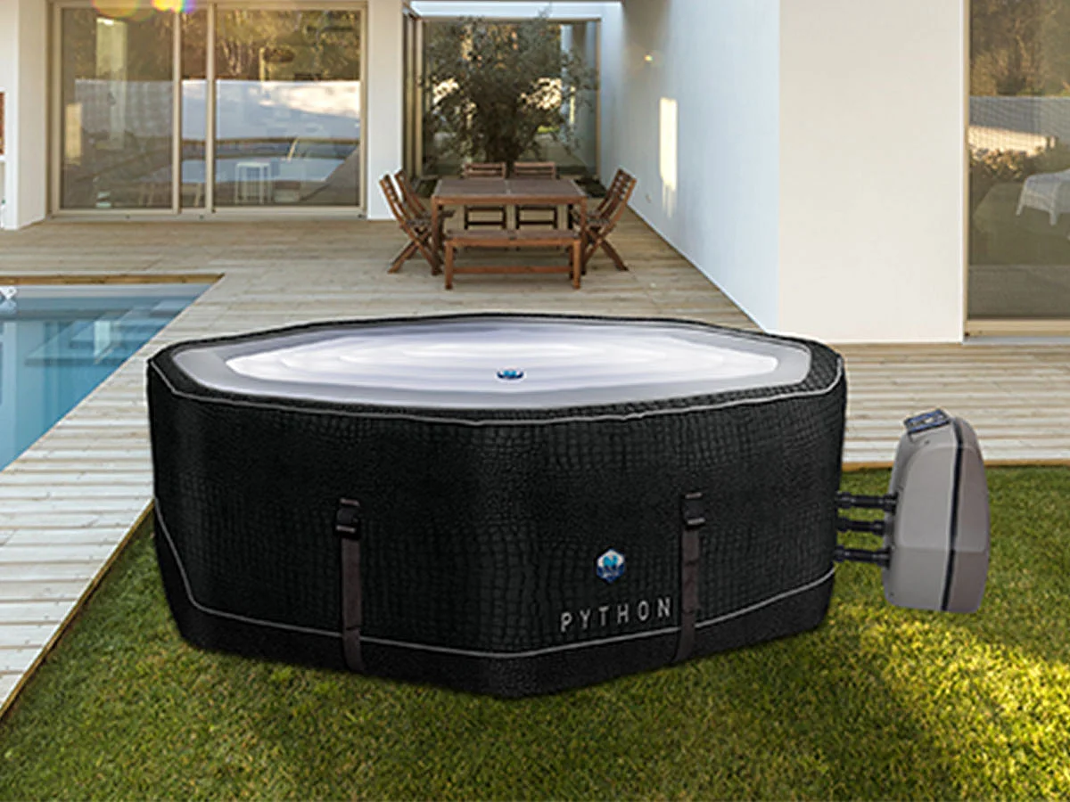 Couvercle gonflable pour spa gonflable octogonal 5/6 places 155 x 155 cm - Netspa