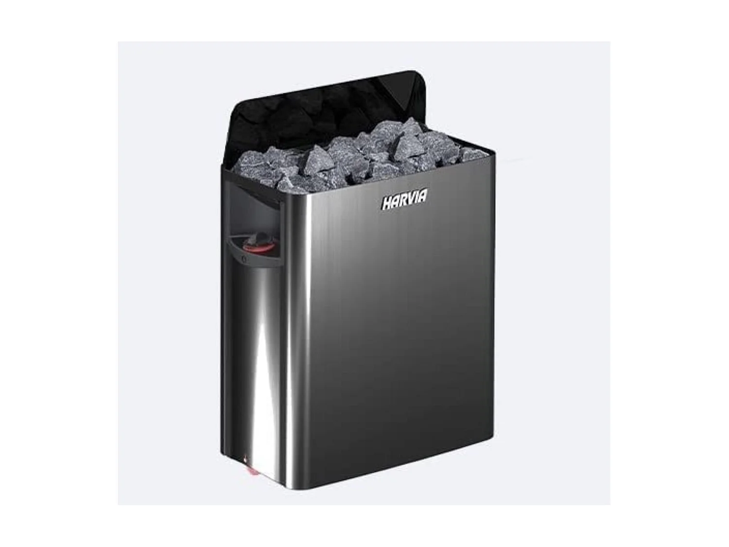 Harvia The Wall Calentador de sauna de acero negro 4,5 kW