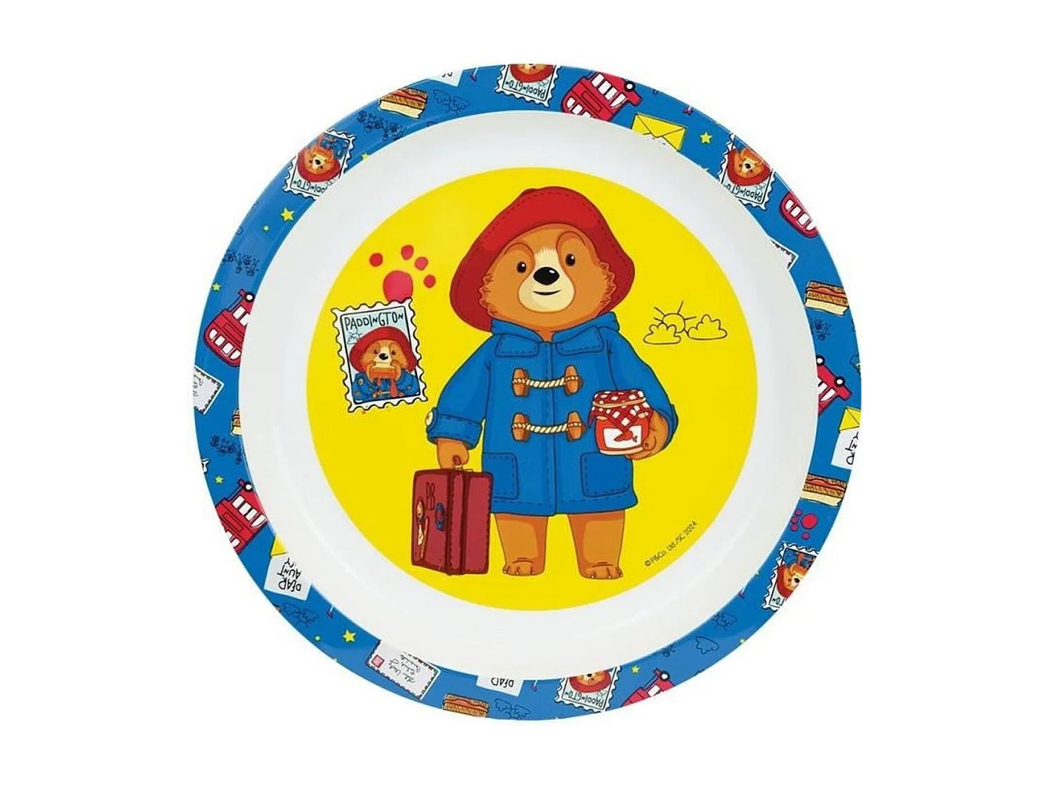 FUN HOUSE Paddington - Coffret vaisselle enfant réutilisable 5 pièces (Polypropylène)