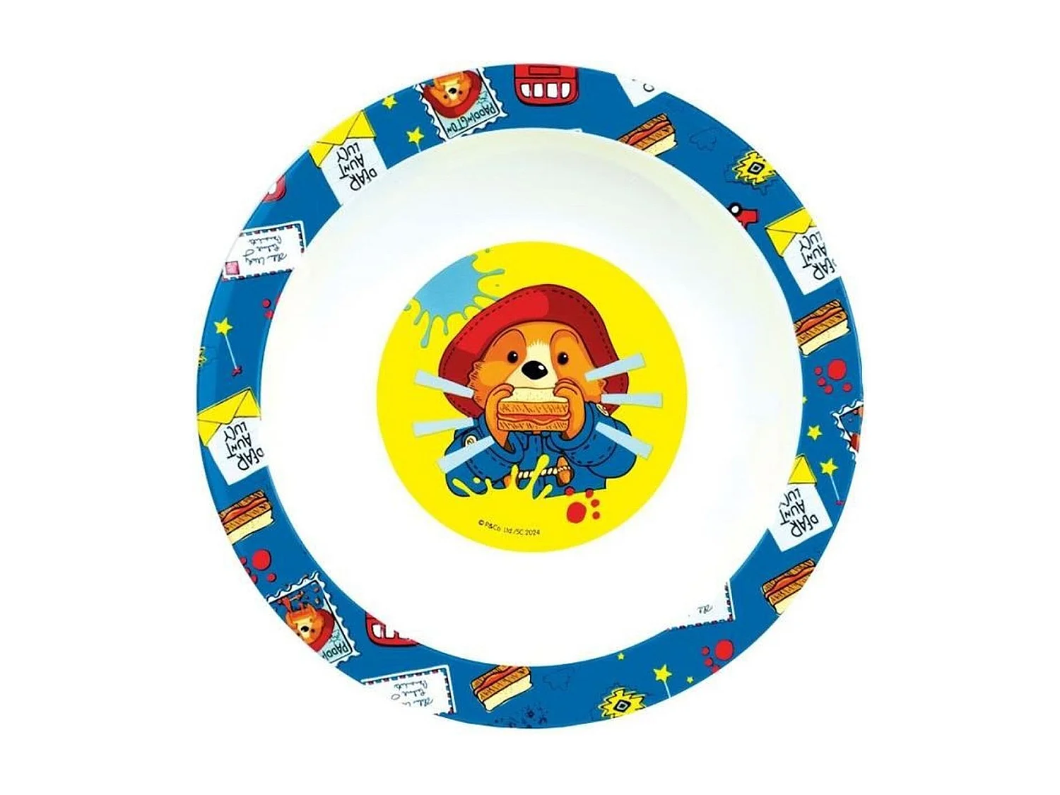 FUN HOUSE Paddington - Coffret vaisselle enfant réutilisable 5 pièces (Polypropylène)