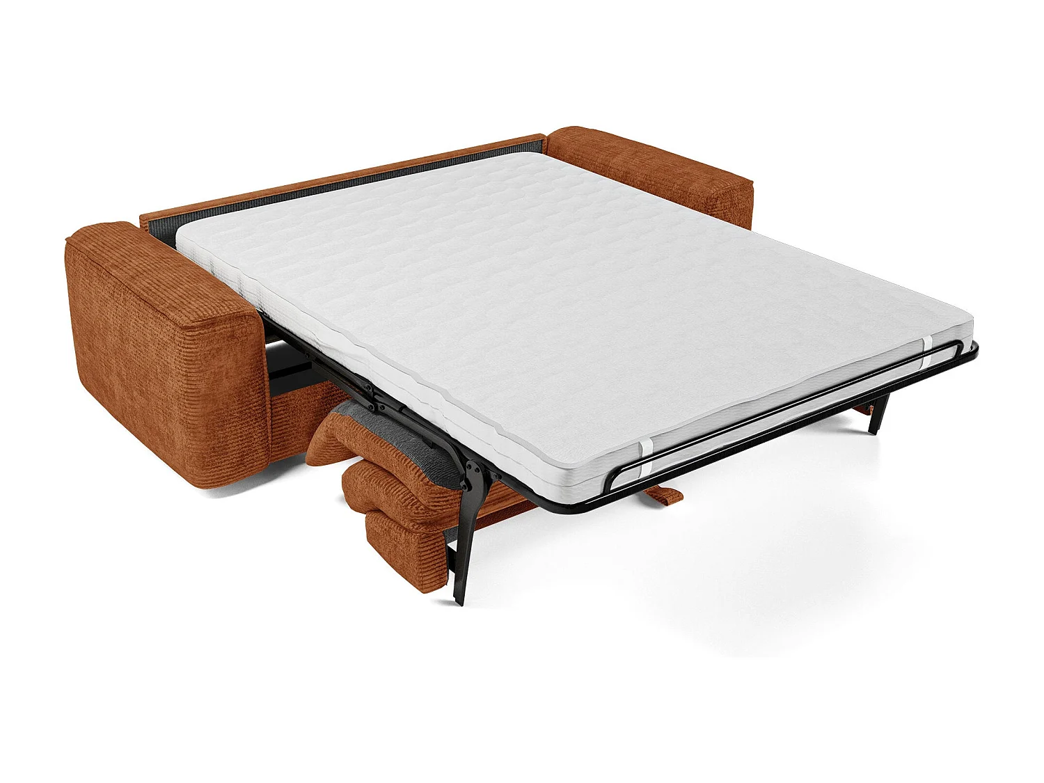 Canapé convertible express COMO en Velours côtelé