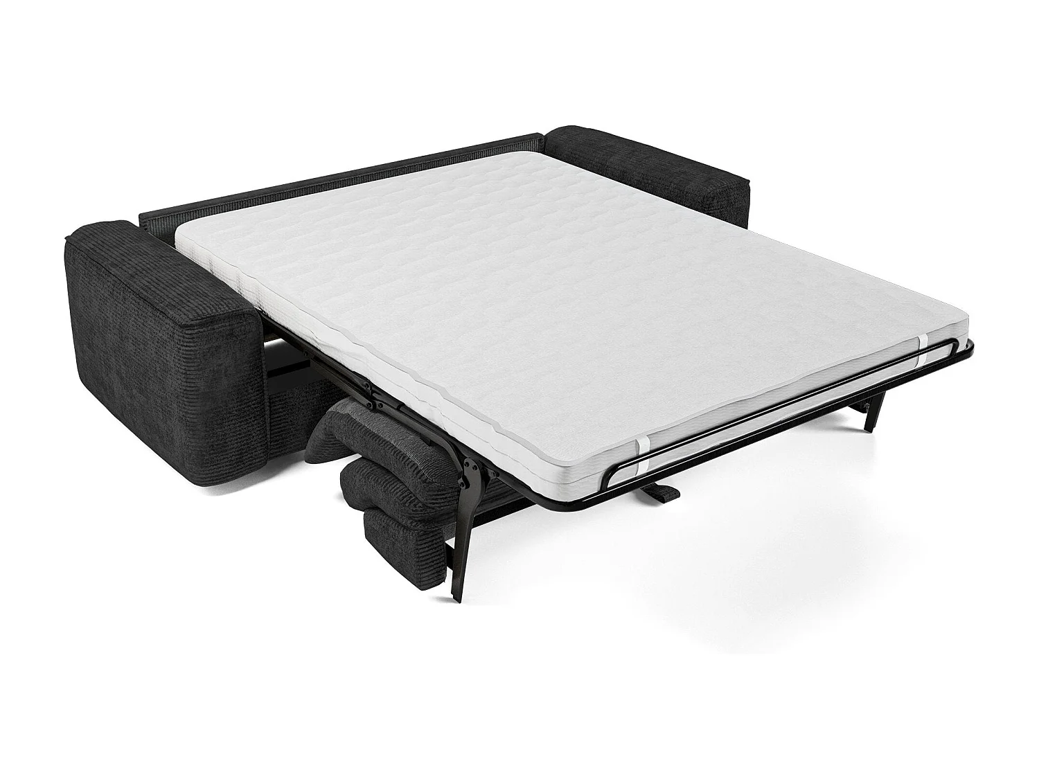 Canapé convertible express COMO en Velours côtelé