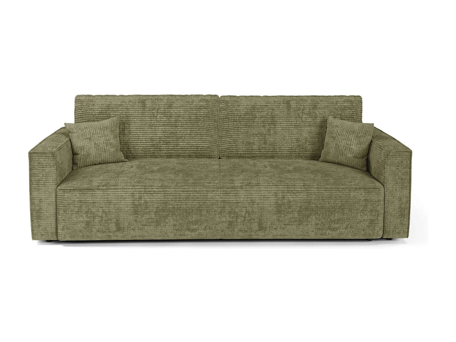 Canapé convertible avec coffre  en Velours côtelé