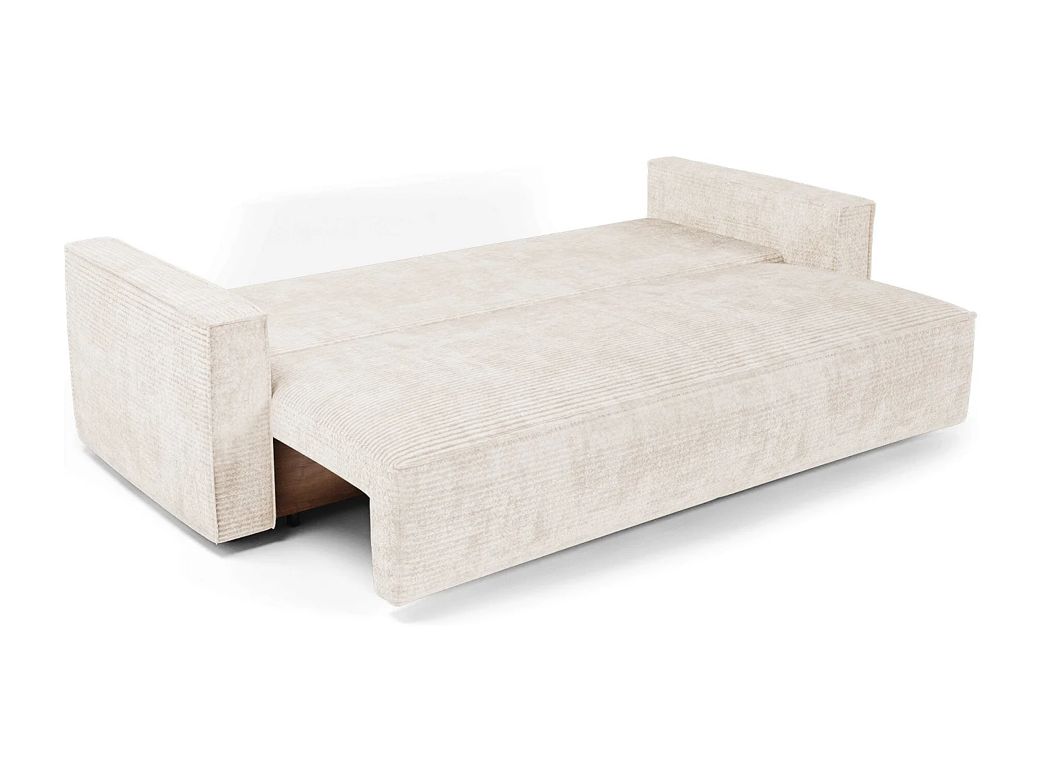 Canapé convertible avec coffre  en Velours côtelé