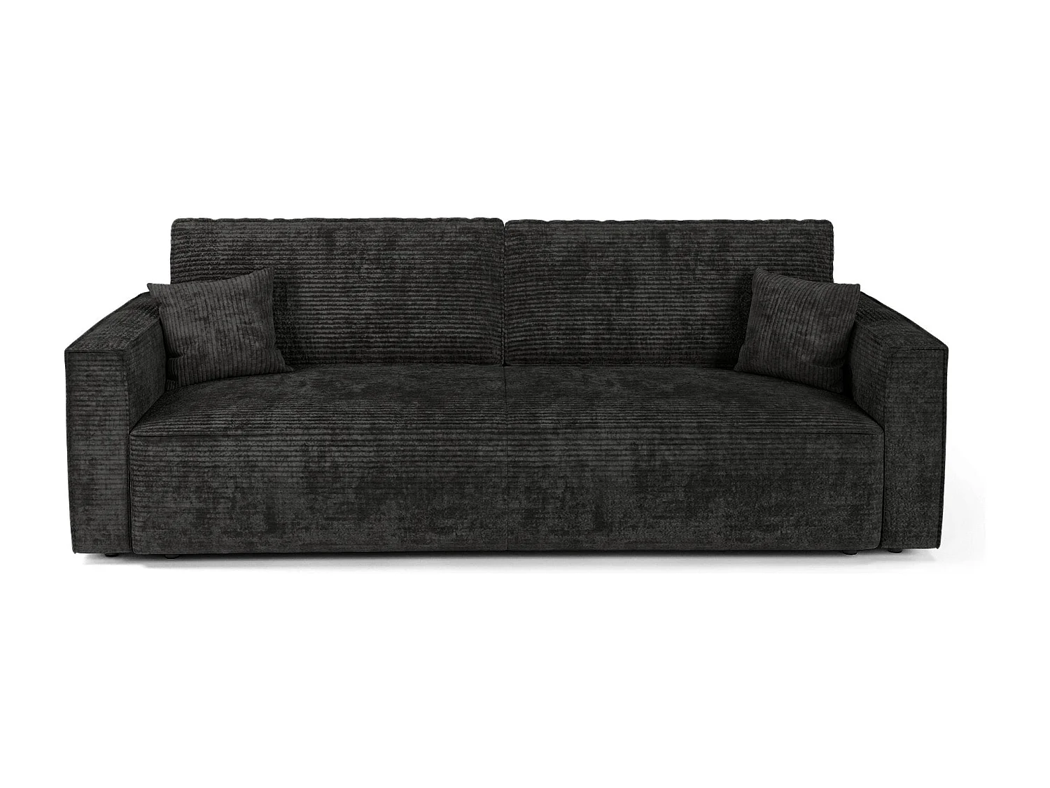 Canapé convertible avec coffre  en Velours côtelé