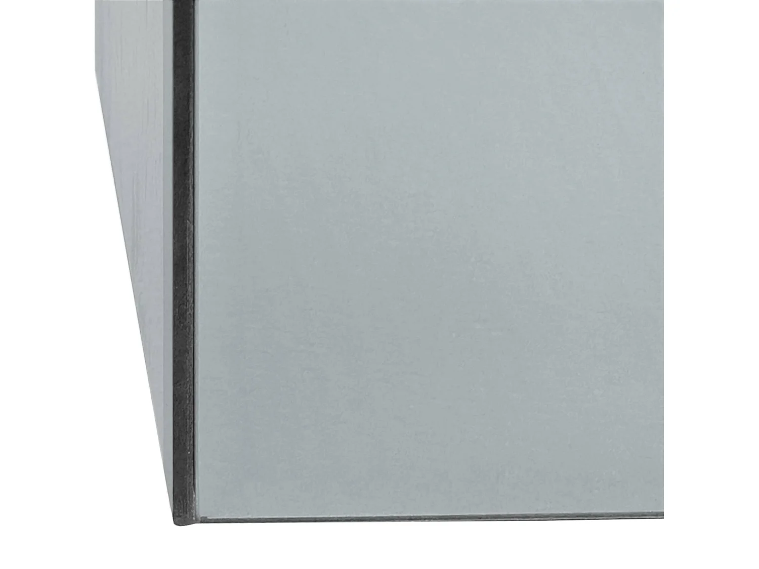 Mesa cúbica con espejos, 35cm transparent