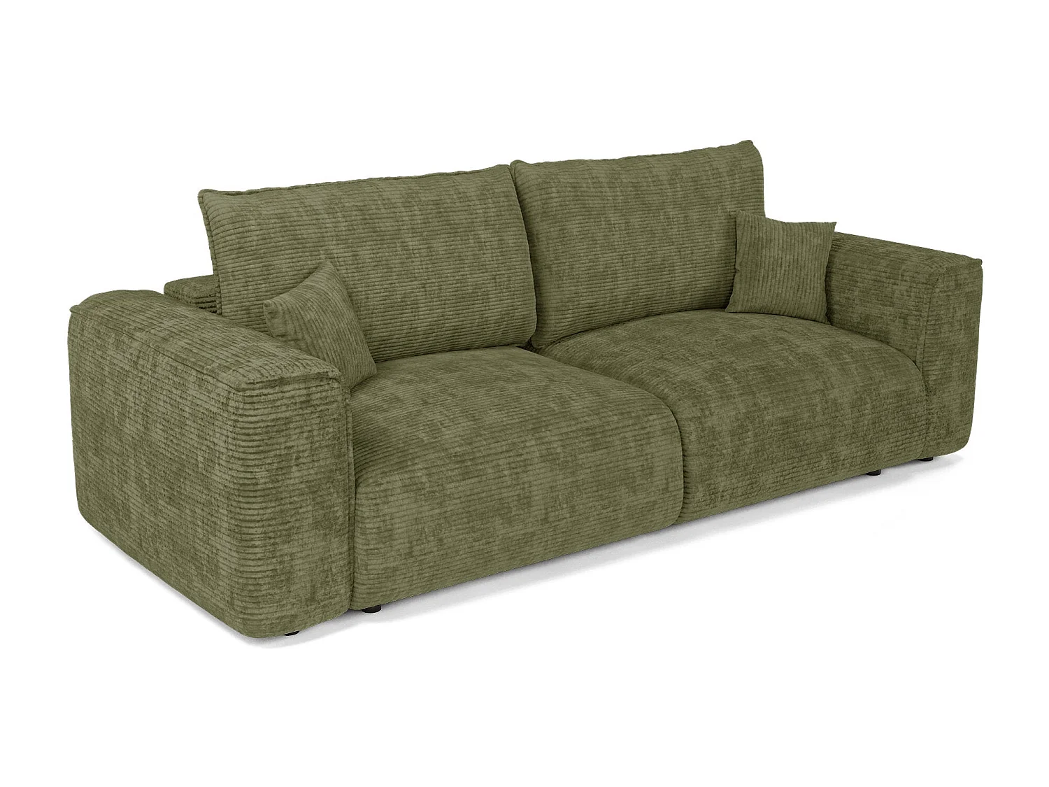 Canapé convertible express COMO en Velours côtelé