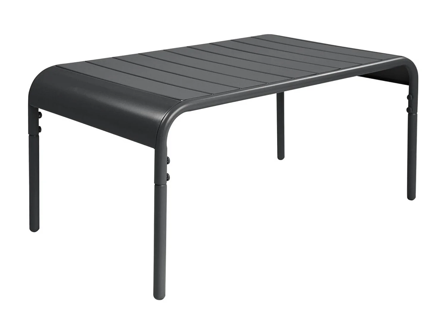 Tavolino da giardino in acciaio, 90 cm, antracite