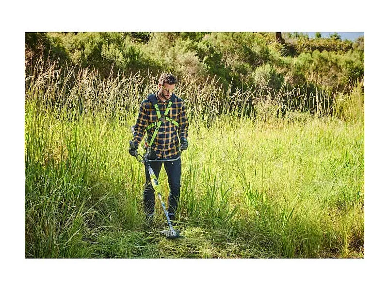 Débroussailleuse RYOBI 36V - Guidon - Ø fil 1 x 1,65 mm - Lame 3 dents Tri-Arc+™ 26 cm