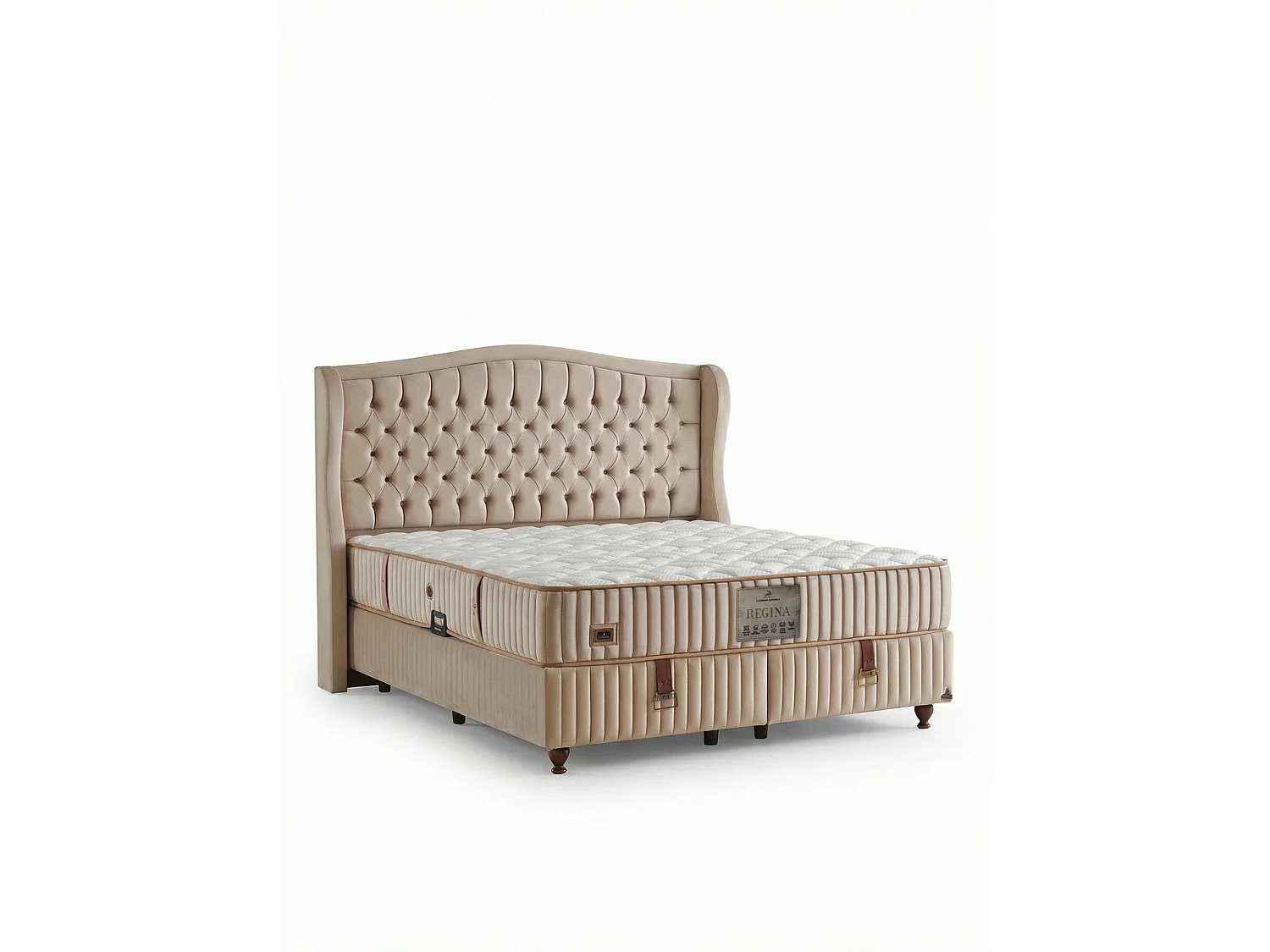 Set Letto Regina – 180 x 200 cm con materasso