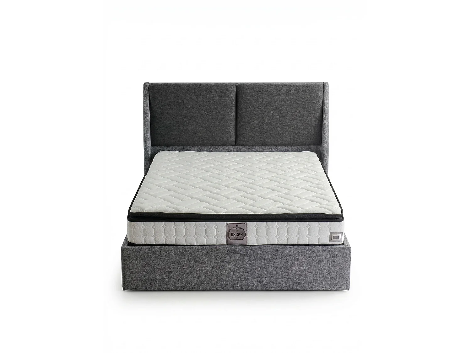 Lit Oscar avec matelas – 90 × 200 cm avec matelas inclus