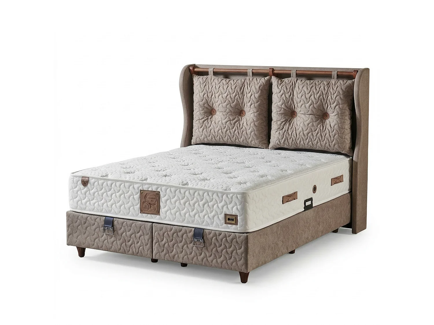 Lit Comfort Life avec matelas – 150 × 200 cm avec matelas inclus