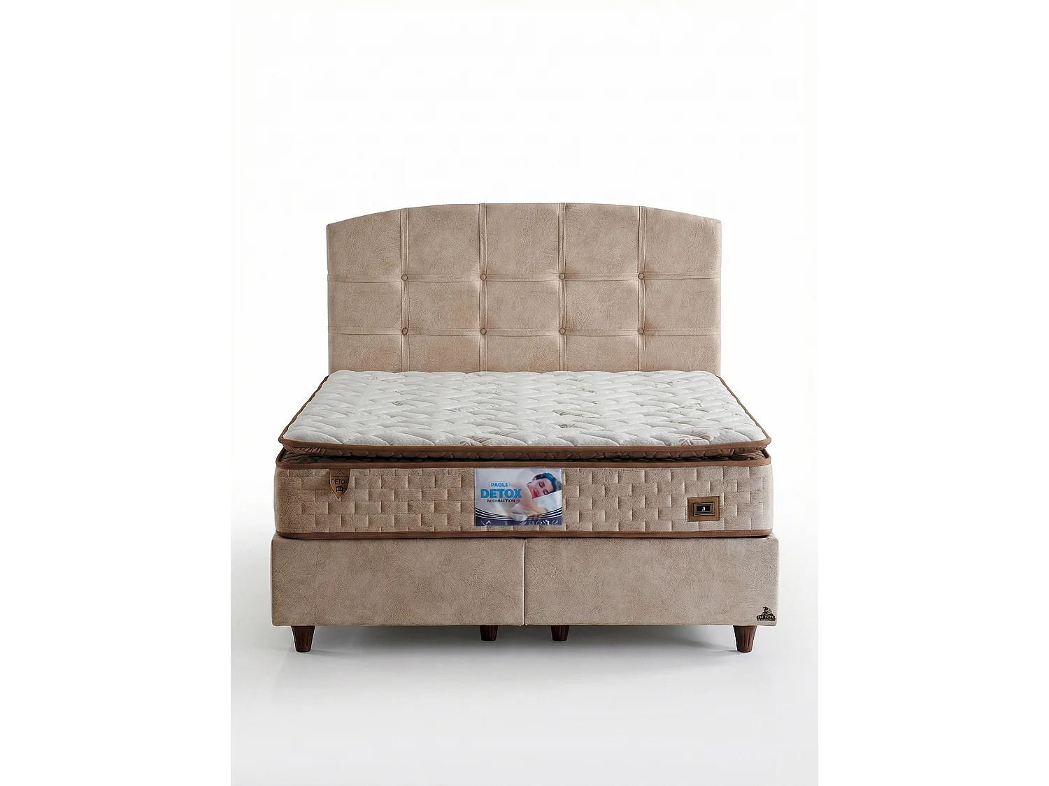 Detox Deluxe Bettset 160 x 200 cm – Komplett mit Matratze