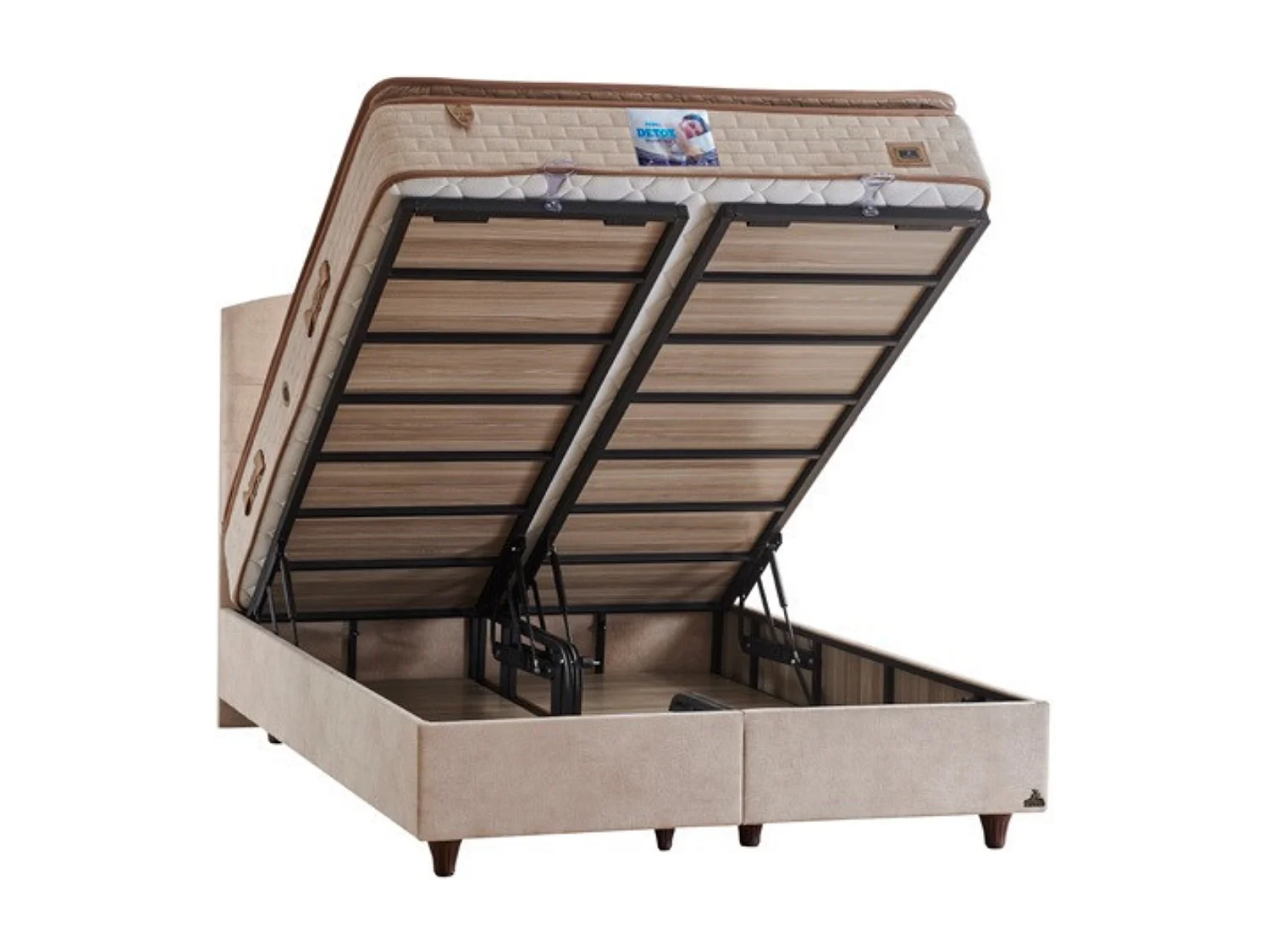 Detox Deluxe Bettset 160 x 200 cm – Komplett mit Matratze