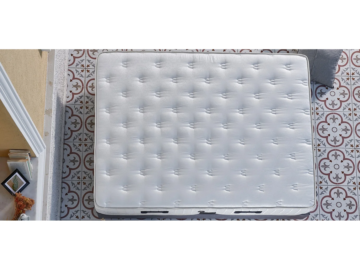 Lit Kardelen Plus avec matelas – 90 × 200 cm avec matelas inclus