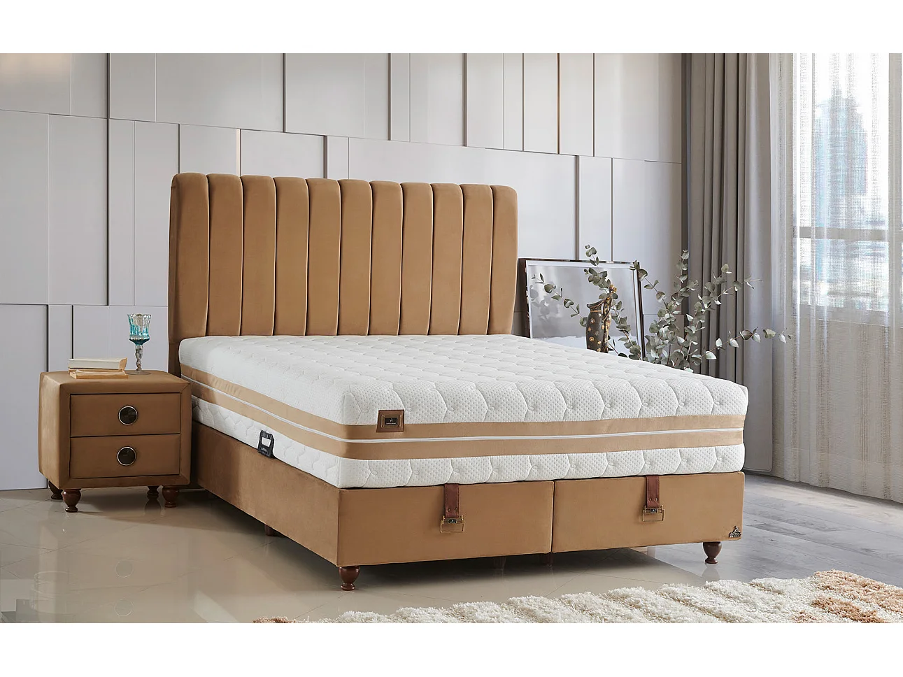 Visco Plus Comfort Matratze 150 x 200 cm - inkl. Matratze