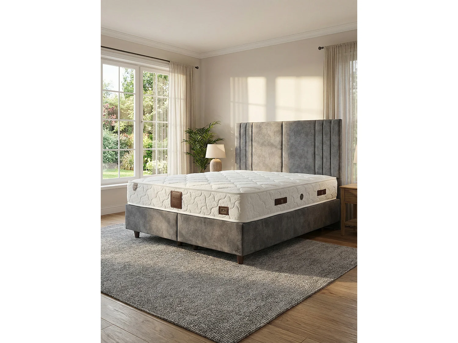 Ensemble de Lit Latextra Premium 180 x 200 avec matelas inclus