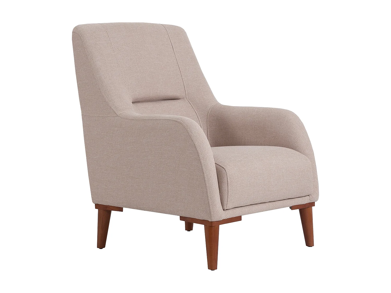 Ensemble de canapé Spring 3 pièces Marron-Beige – 2 trois places & fauteuil