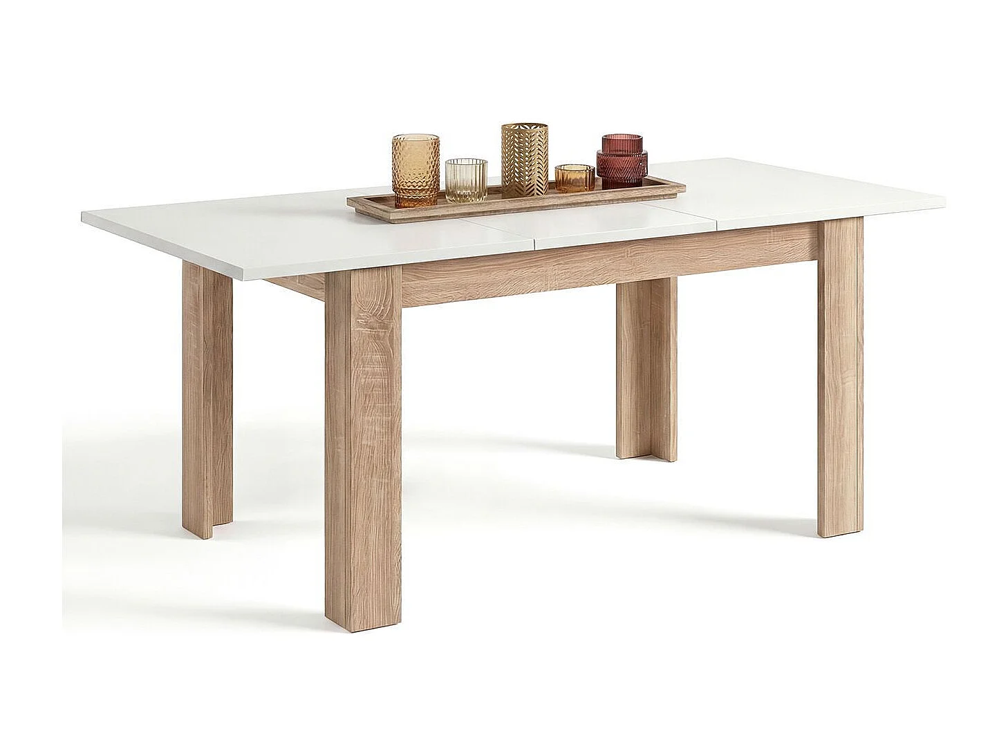 Mesa de comedor extensible Danna