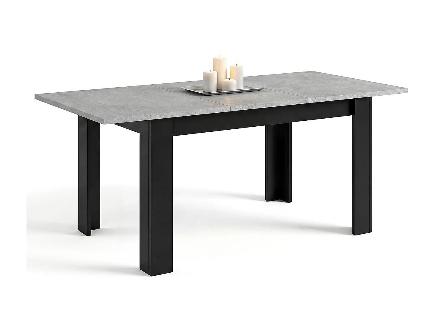 Mesa de jantar extensível 140-190x90 cm Sira