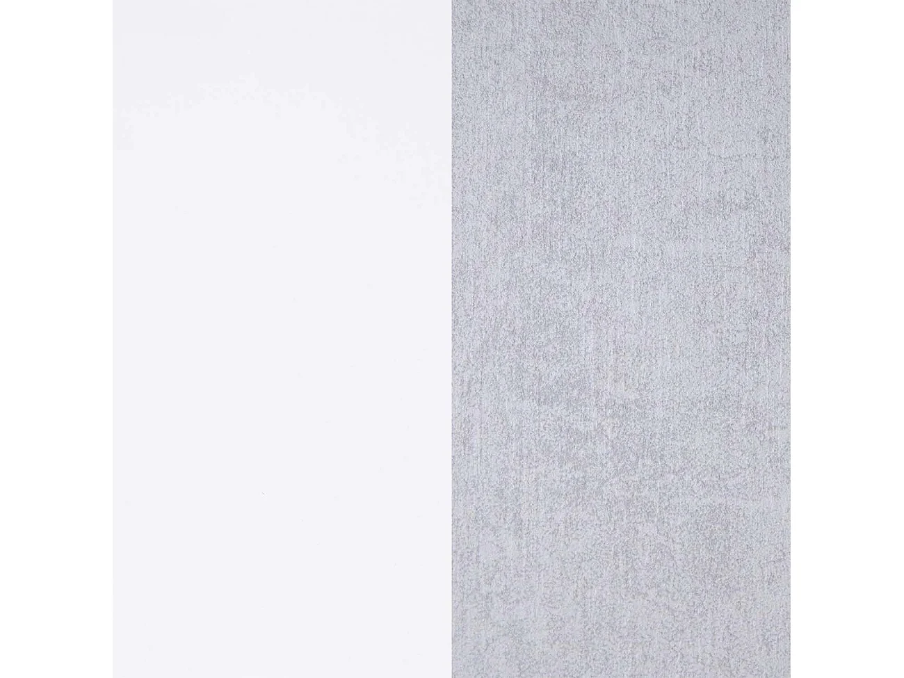 Secretária Cosmic com prateleiras Branco Artik (Branco mate) - Cinzento Cimento