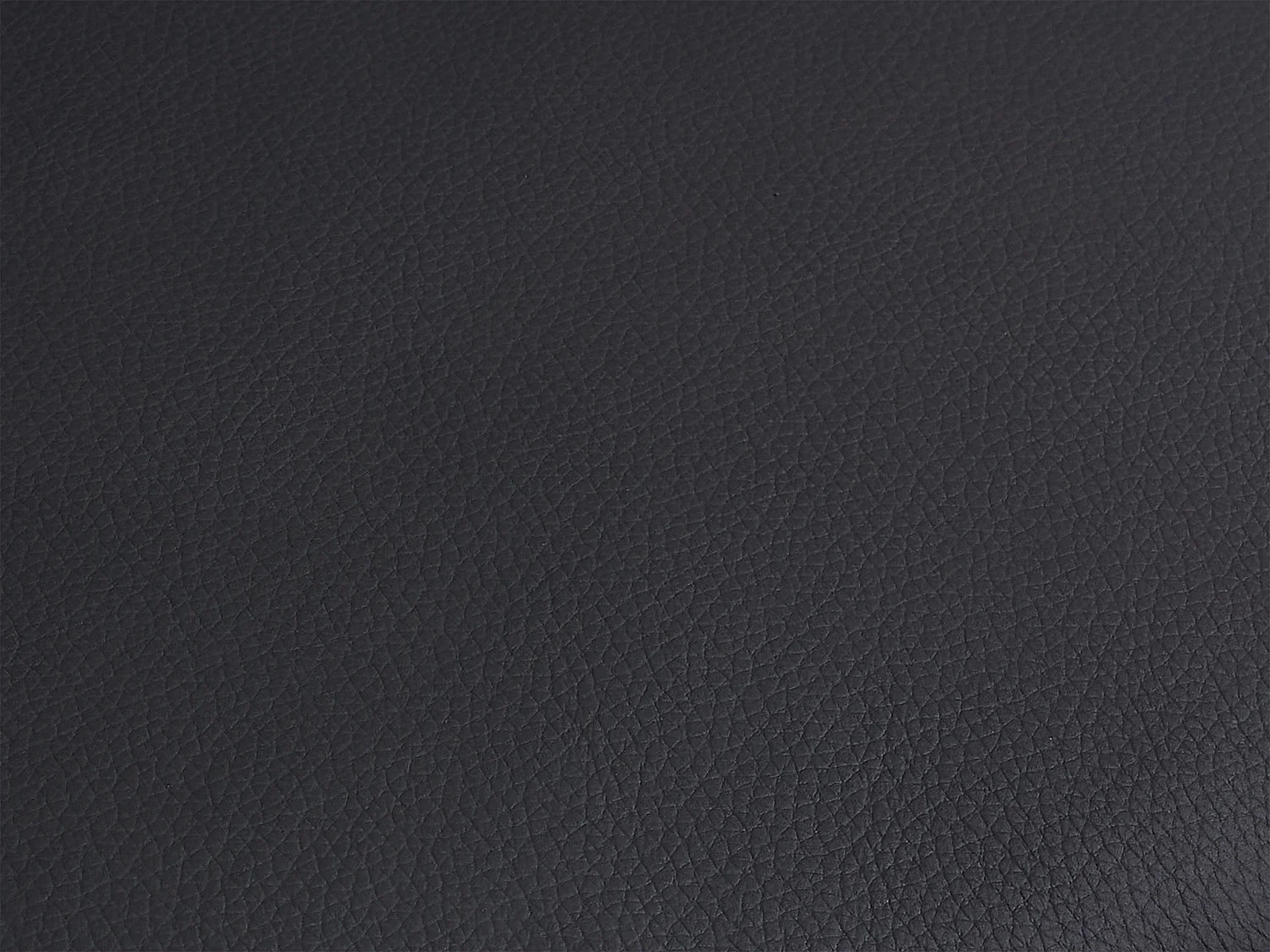 Fauteuil relax en cuir noir RANIFA