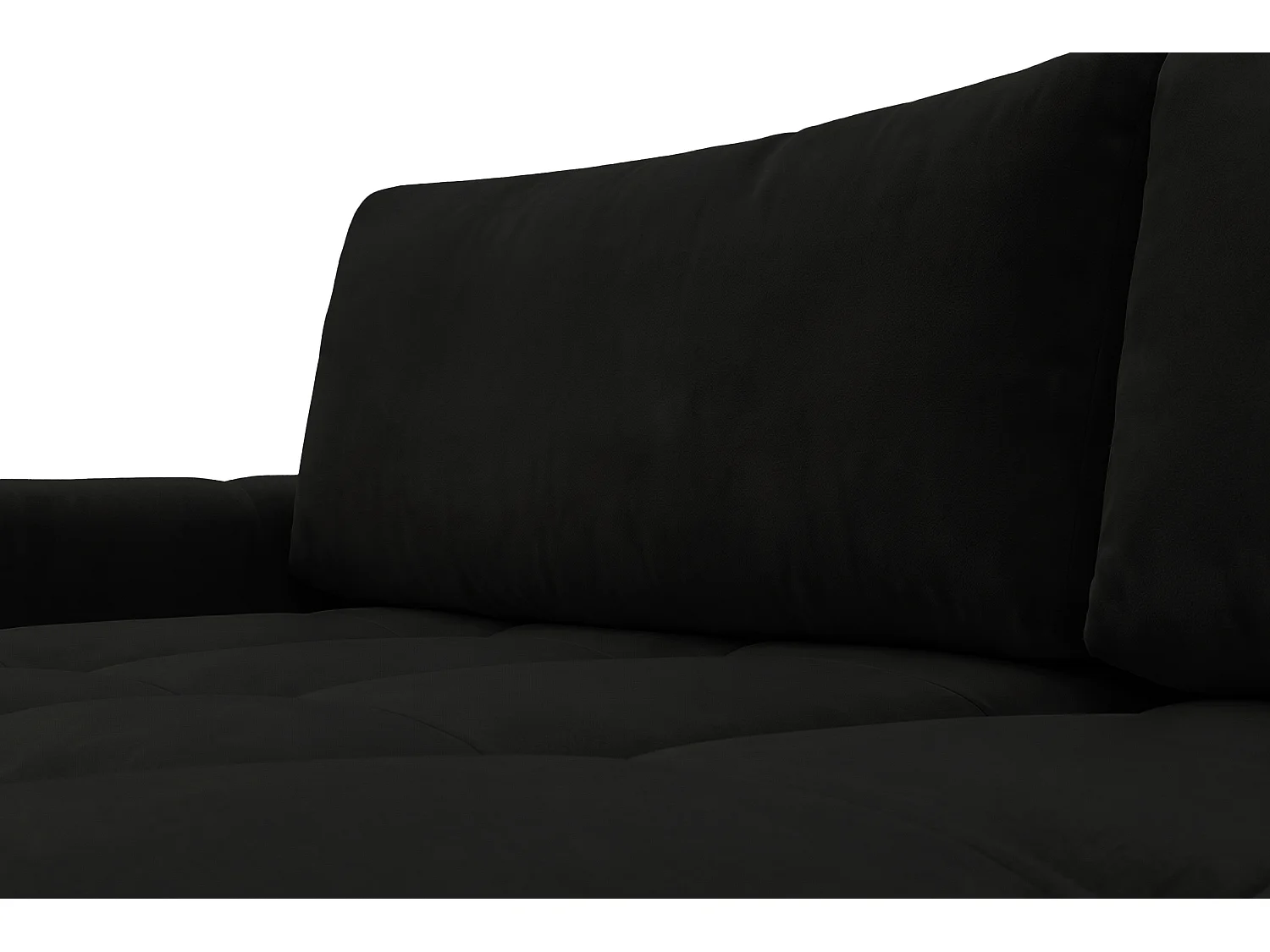 Ecksofa BELVEO mit Schlaffunktion und Bettkasten L-Form Ausrichtung Links Stoff Bluvel 19