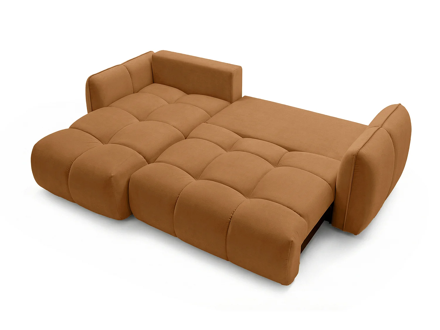 BELVEO L-Shape Velvet Hoekbank met Opbergruimte 250 cm - Premium Comfort en Modern Design