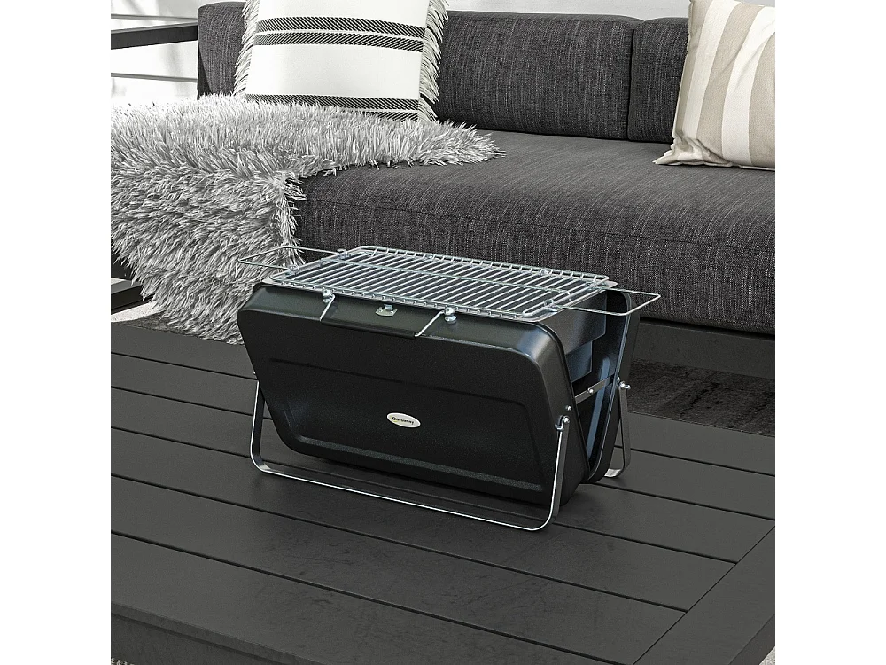 Barbecue portable de style adapté en métal