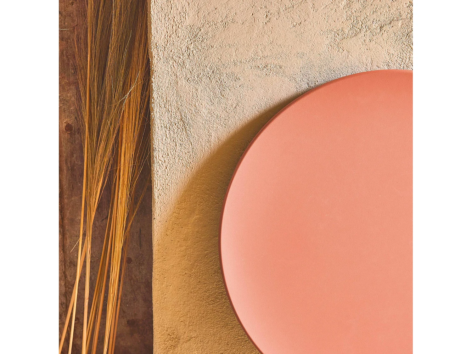 Table de jardin bistrot ronde Ø60cm pliable en acier thermolaqué