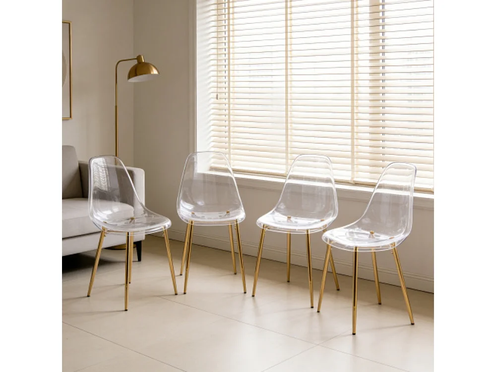 1+4 pour 5 pièces ensemble de repas 1 table + 4 chaises