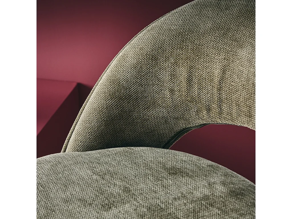 Set di 2 sgabelli da bar regolabile in metallo e tessuto con base